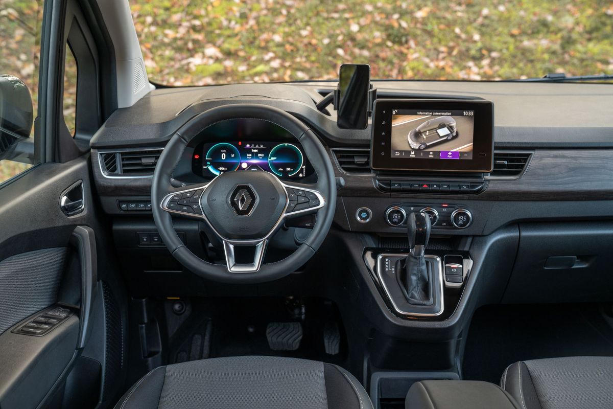 Renault Kangoo 2021. Передние сидения. Компактвэн, 3 поколение