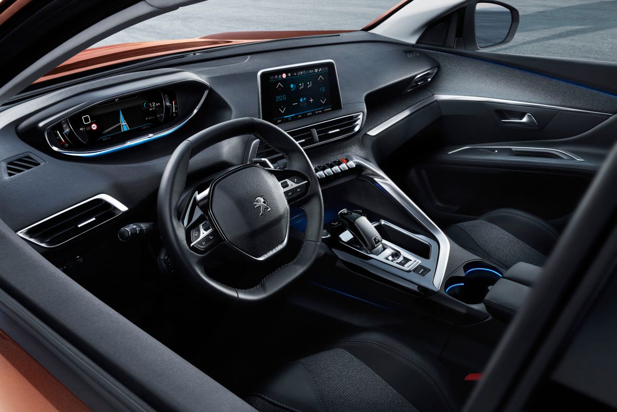 Peugeot 3008 2016. Front seats. SUV 5-doors, 2 generation