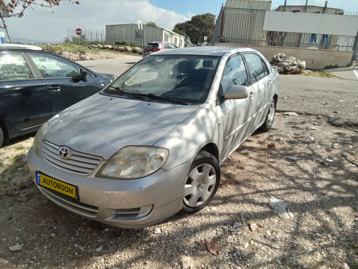 טויוטה קורולה יד 2 רכב, 2005, פרטי