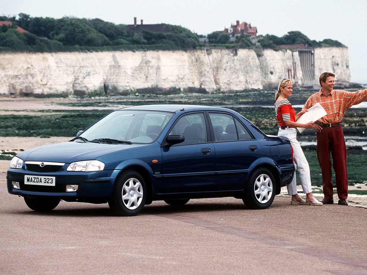 Mazda 323 Lantis 1998. Bodywork, Exterior. Sedan, 6 generation
