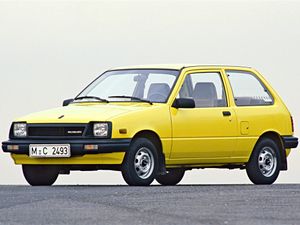 Suzuki Swift 1983. Carrosserie, extérieur. Mini 3-portes, 1 génération