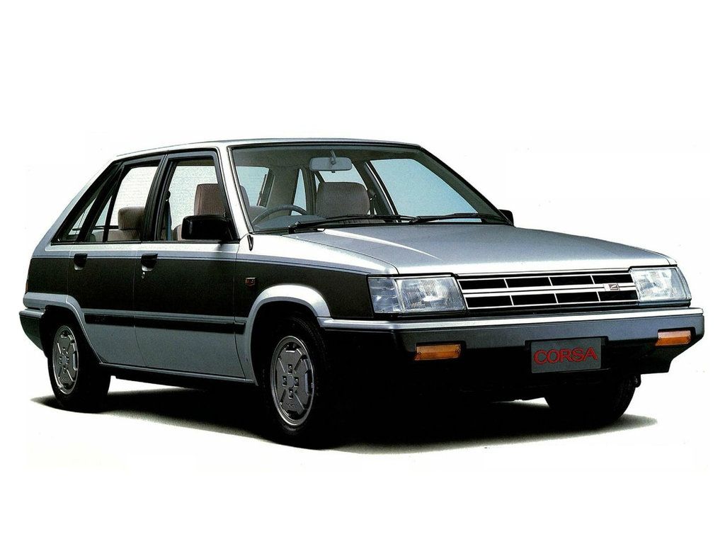 Toyota Corsa 1982. Bodywork, Exterior. Mini 5-doors, 2 generation