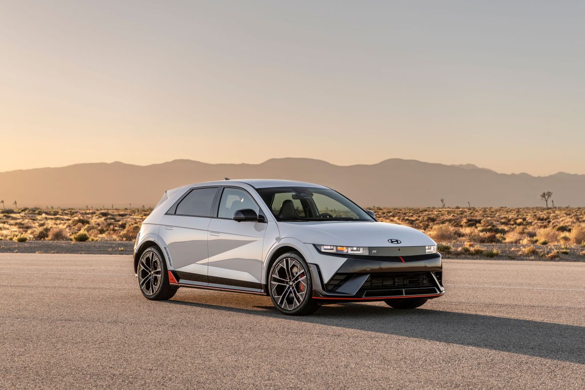 Hyundai IONIQ 5 N 2023. Кузов, экстерьер. Хэтчбек 5 дв., 1 поколение