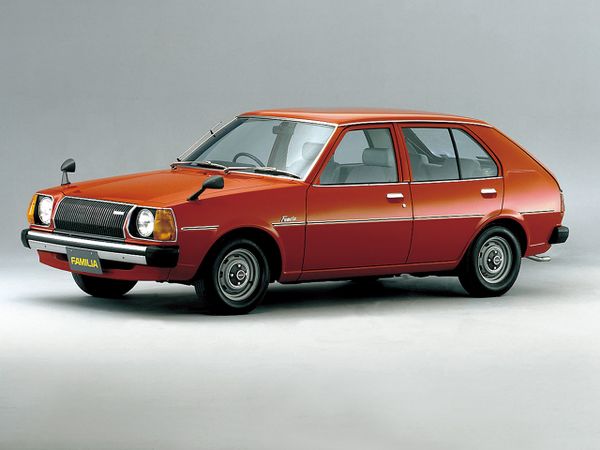 Mazda Familia 1977. Carrosserie, extérieur. Hatchback 5-portes, 4 génération