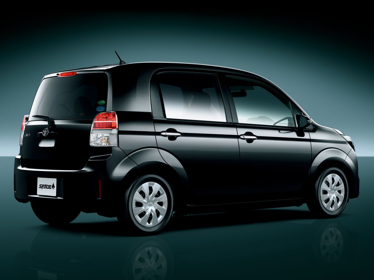 Toyota Spade 2012. Carrosserie, extérieur. Compact Van, 1 génération