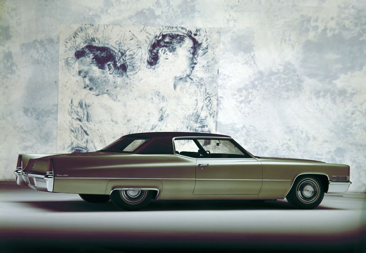 Cadillac DeVille 1965. Carrosserie, extérieur. Coupé, 3 génération