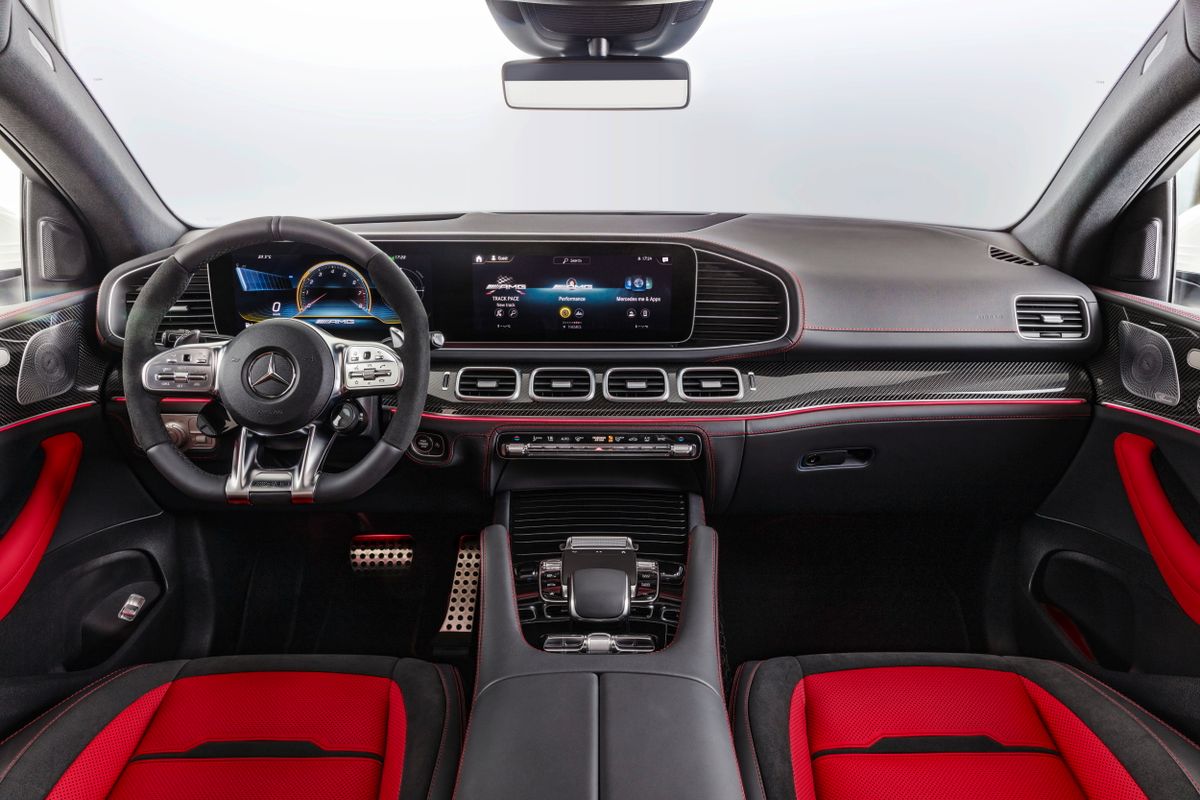 Mercedes GLE Coupe AMG 2020. Front seats. SUV Coupe, 2 generation