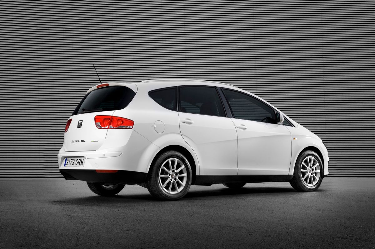 SEAT Altea 2009. Carrosserie, extérieur. Compact Van Longue, 1 génération, restyling