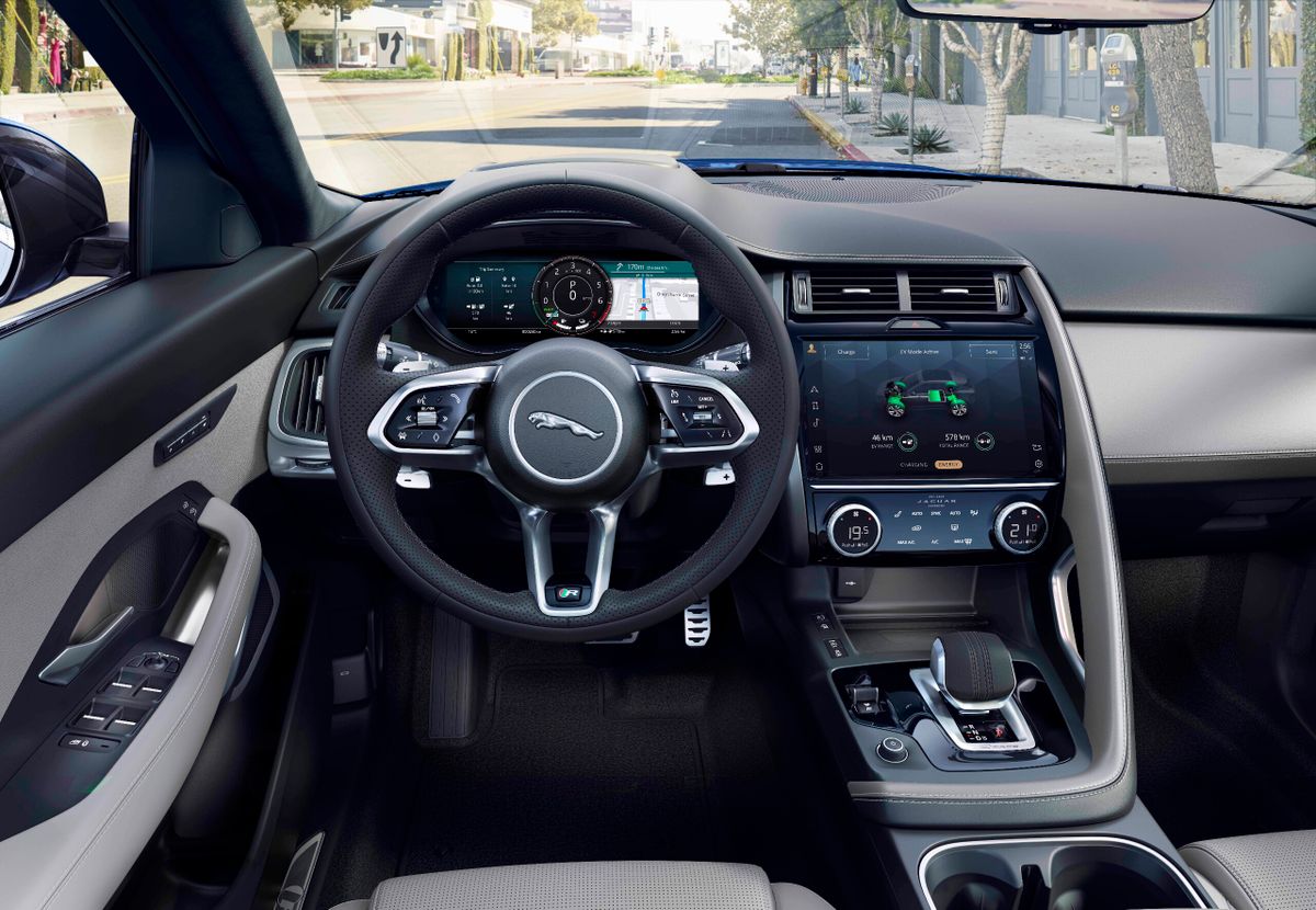 Jaguar E-Pace 2020. Dashboard. SUV 5-doors, 1 generation, restyling