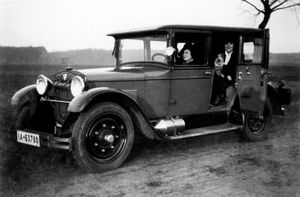 Adler Standard 6 1927. Carrosserie, extérieur. Limousine, 1 génération