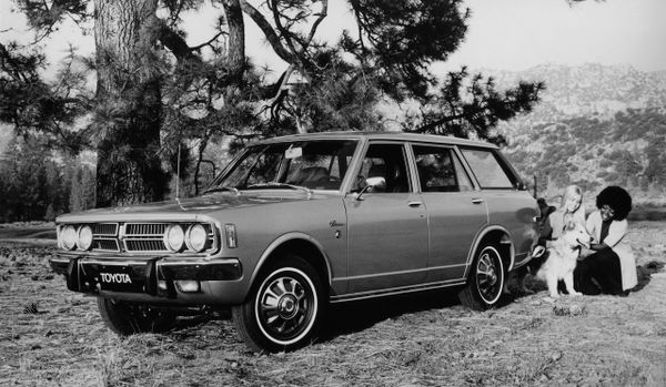 Toyota Corona 1970. Carrosserie, extérieur. Break 5-portes, 4 génération