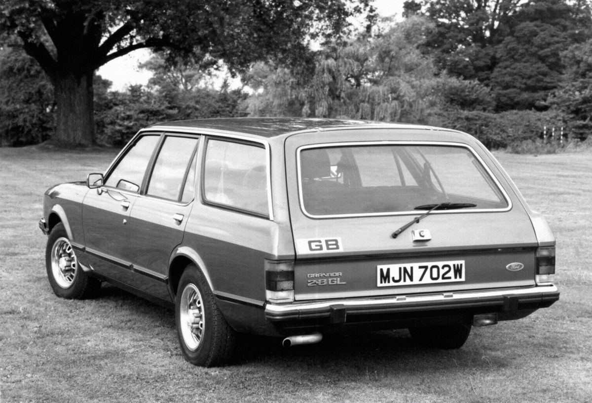 Ford Granada 1977. Carrosserie, extérieur. Break 5-portes, 2 génération