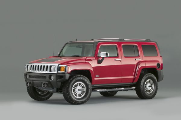 هامر H3 2005. الهيكل، المظهر الخارجي. SUV ٥ أبواب, 1 الجيل