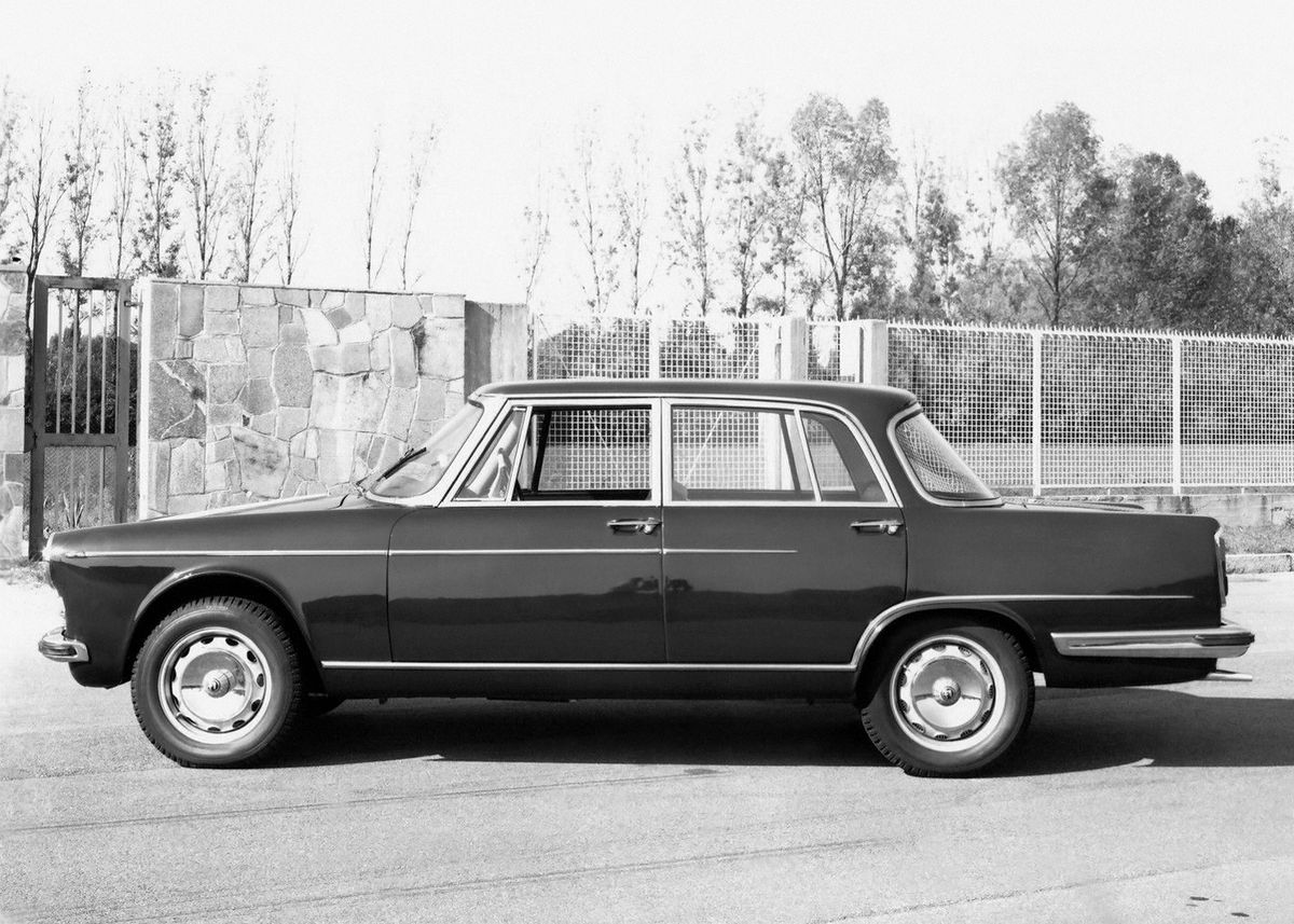 Alfa Romeo 2600 1961. Bodywork, Exterior. Sedan, 1 generation