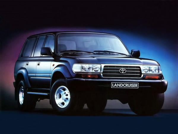 تويوتا لاند كروزر ‏1995. الهيكل، المظهر الخارجي. SUV ٥ أبواب, 9 الجيل، تحديث