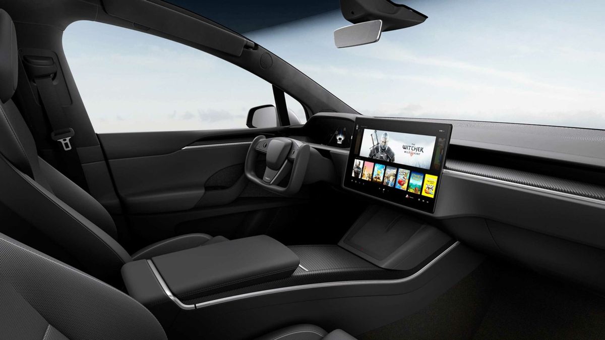 Tesla Model S 2021. Front seats. Liftback, 1 generation, restyling 2