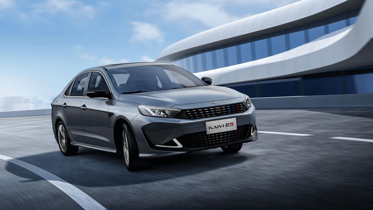 Kaiyi E5 2022. Кузов, экстерьер. Седан, 1 поколение