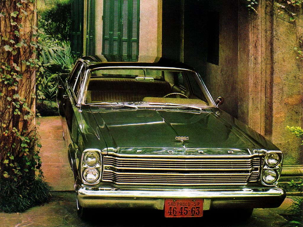 Форд Гэлакси 1965. Кузов, экстерьер. Седан, 3 поколение