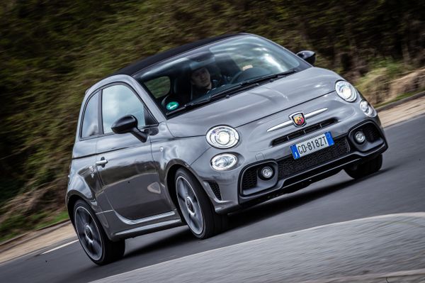 Abarth 595 2016. Carrosserie, extérieur. Cabriolet, 1 génération, restyling