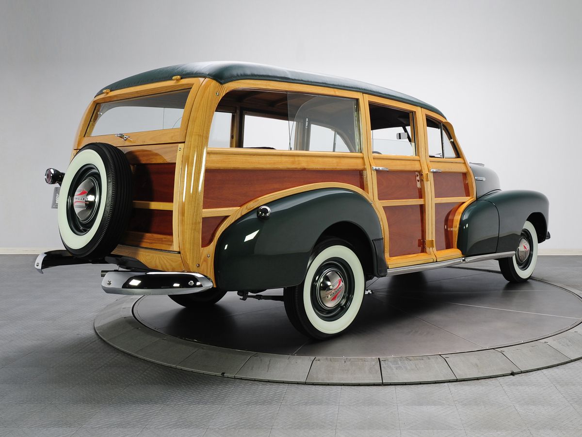 Chevrolet Fleetmaster 1946. Carrosserie, extérieur. Break 5-portes, 1 génération