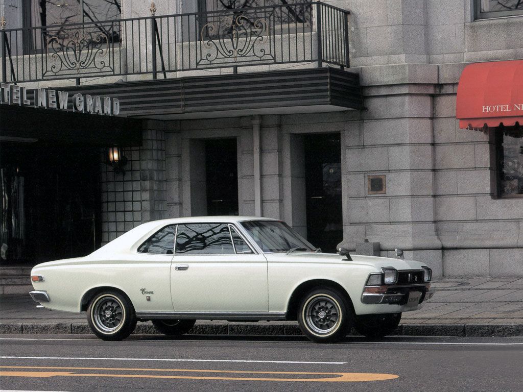 Тойота Краун 1967. Кузов, экстерьер. Купе-хардтоп, 3 поколение