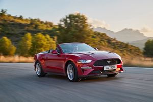 Ford Mustang 2017. Carrosserie, extérieur. Cabriolet, 6 génération, restyling
