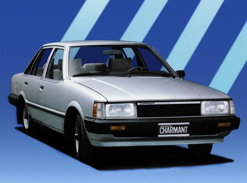 Daihatsu Charmant 1981. Bodywork, Exterior. Sedan, 1 generation