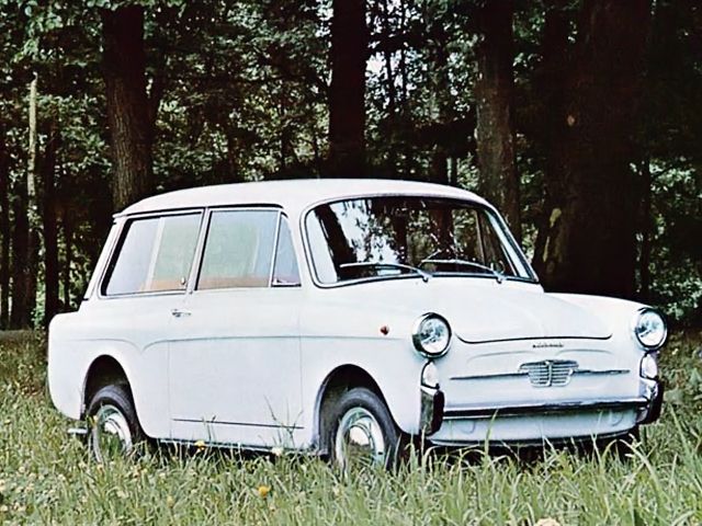 אוטוביאנקי Bianchina 1957. מרכב, צורה. סטיישן 3 דלתות, 1 דור
