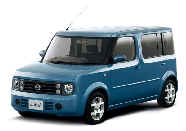 Nissan Cube 2002. Carrosserie, extérieur. Compact Van, 2 génération