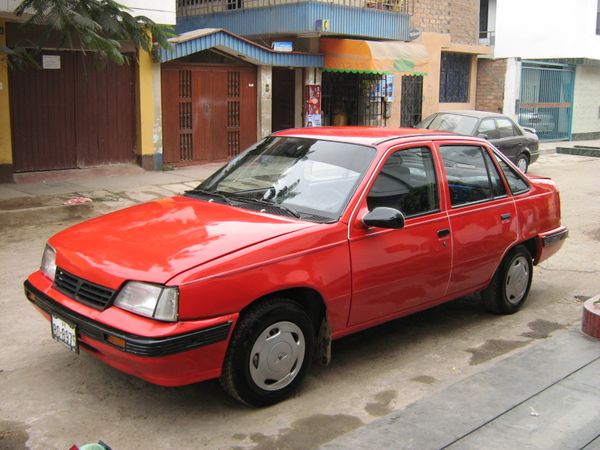 Daewoo Racer 1986. Bodywork, Exterior. Sedan, 1 generation