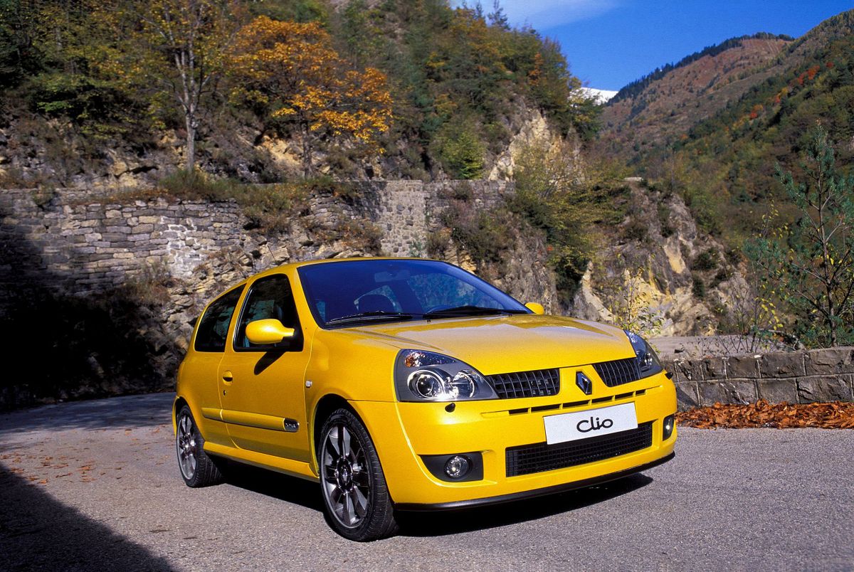 Renault Clio RS 2001. Bodywork, Exterior. Mini 3-doors, 2 generation, restyling