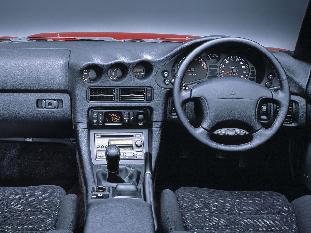 Mitsubishi GTO 1998. Front seats. Coupe, 2 generation, restyling