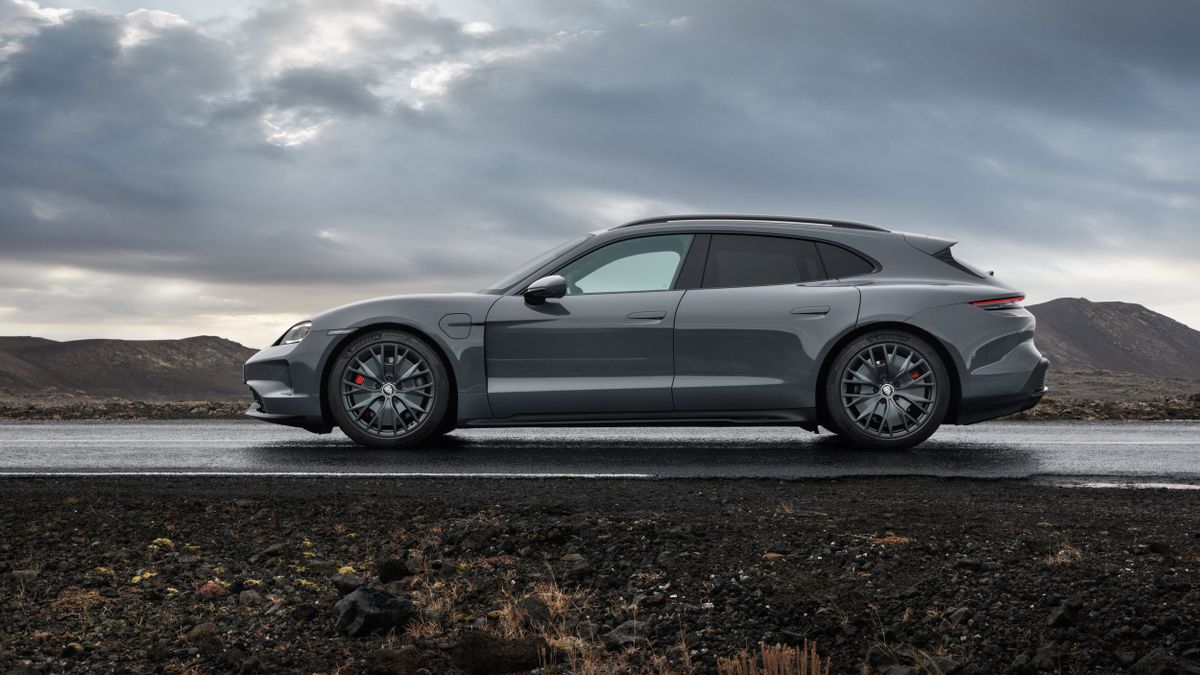 Porsche Taycan 2024. Кузов, экстерьер. Универсал 5 дв., 1 поколение, рестайлинг