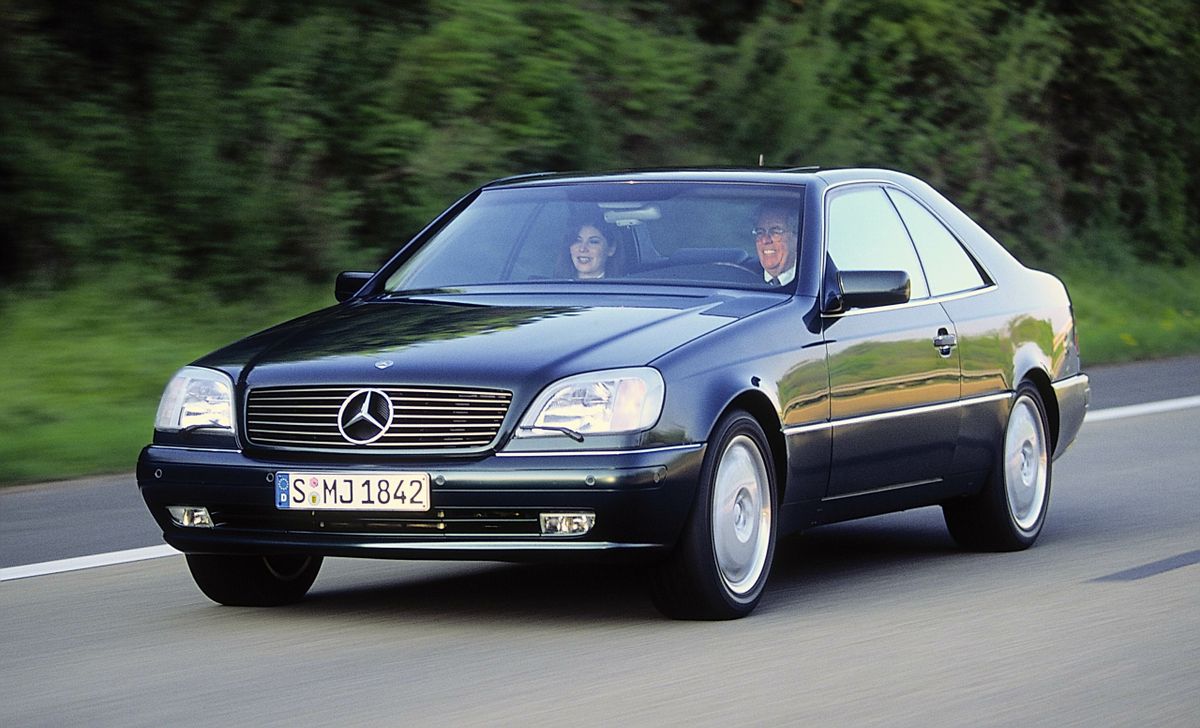 مرسيدس بنز CL-Class 1992. الهيكل، المظهر الخارجي. كوبيه, 1 الجيل