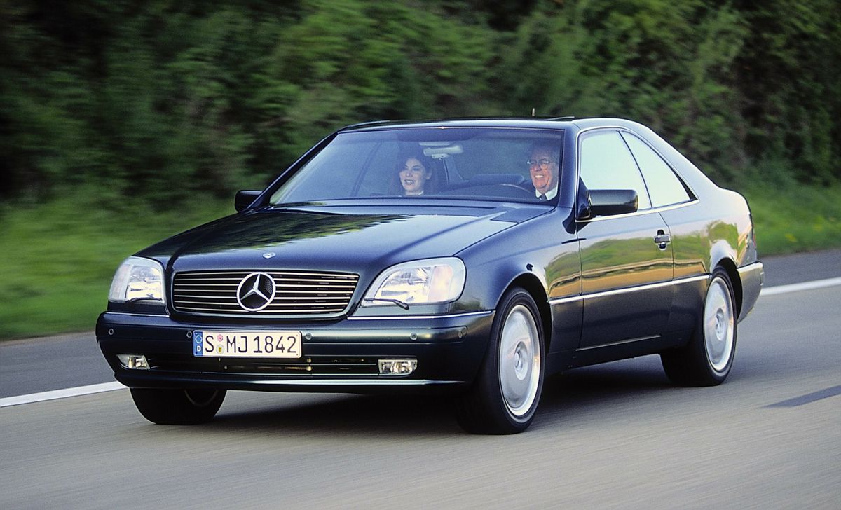 Mercedes-Benz Classe CL 1992. Carrosserie, extérieur. Coupé, 1 génération