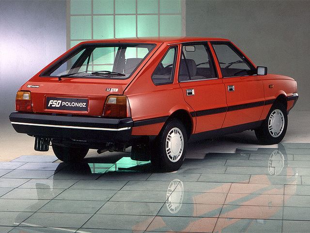 ФСО Полонез 1987. Кузов, экстерьер. Хэтчбек 5 дв., 1 поколение, рестайлинг