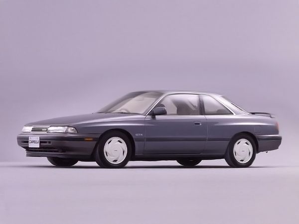 Mazda Capella 1987. Carrosserie, extérieur. Coupé, 4 génération