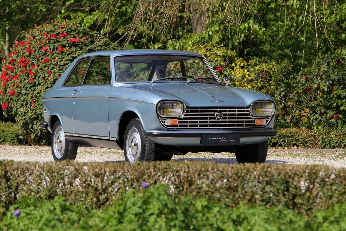 Peugeot 204 1965. Carrosserie, extérieur. Coupé, 1 génération