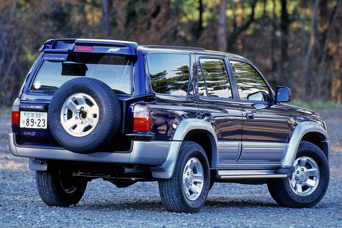 טויוטה היילקס סרף 1995. מרכב, צורה. רכב שטח 5 דלתות, 3 דור
