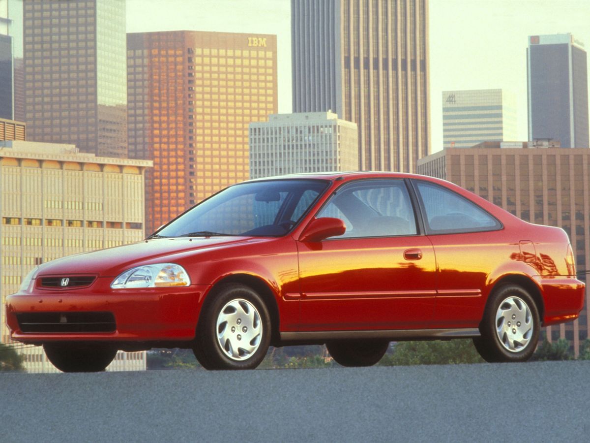 Хонда Цивик (США) 1996. Кузов, экстерьер. Купе, 6 поколение