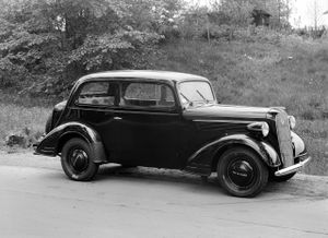 Опель Супер Сикс 1936. Кузов, экстерьер. Седан 2 дв., 1 поколение