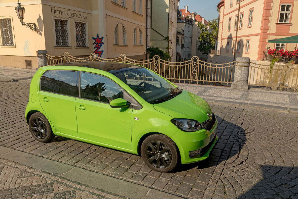 Škoda Citigo 2017. Carrosserie, extérieur. Mini 5-portes, 1 génération, restyling