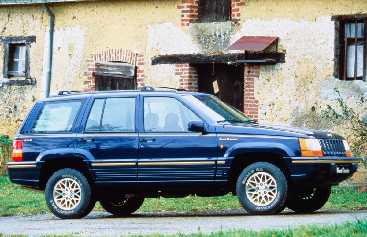 جيب غراند شيروكي ‏1992. الهيكل، المظهر الخارجي. SUV ٥ أبواب, 1 الجيل
