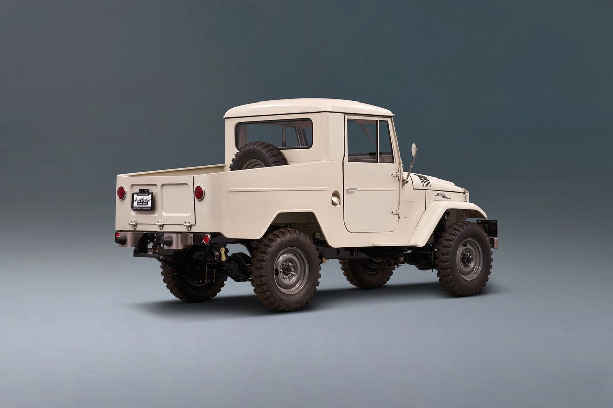 Toyota LC 1955. Bodywork, Exterior. Pickup single-cab, 4 generation