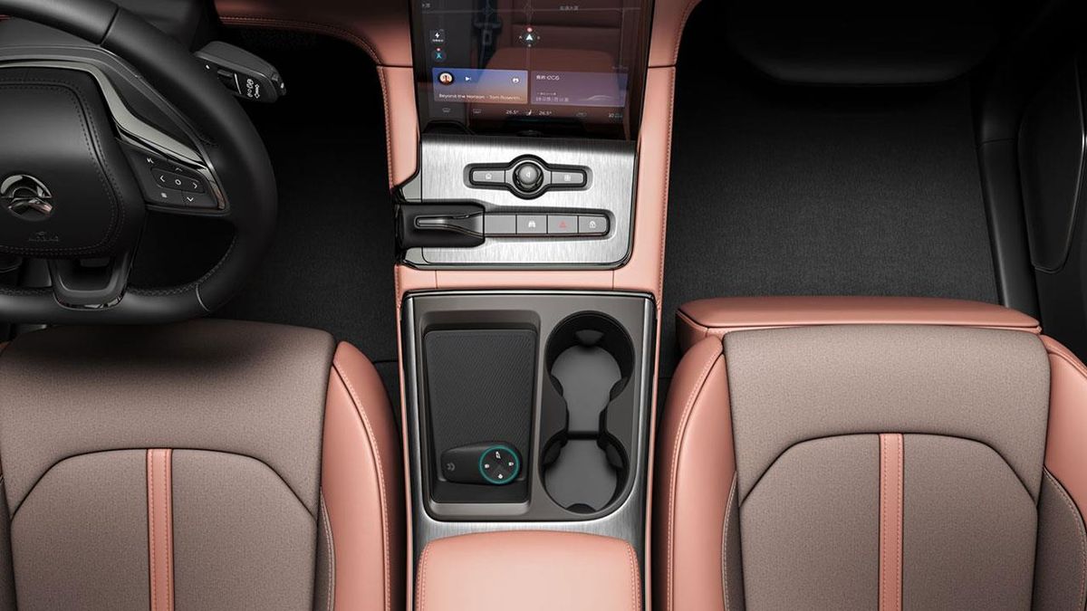 Nio EC6 2019. Front seats. SUV 5-doors, 1 generation
