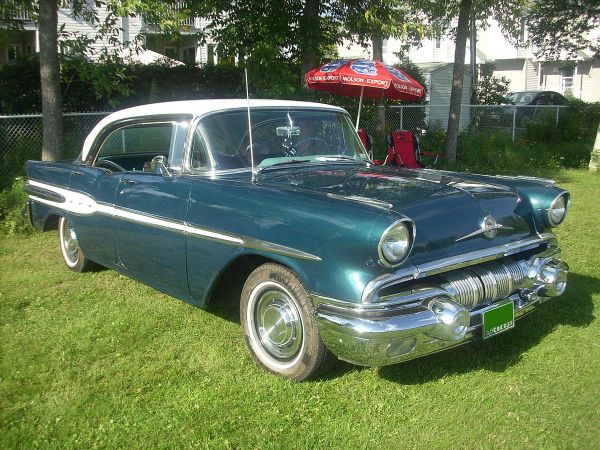 Pontiac Laurentian 1955. Bodywork, Exterior. Sedan, 2 generation