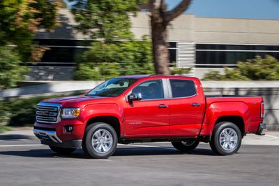 GMC Canyon 2014. Carrosserie, extérieur. 2 pick-up, 2 génération