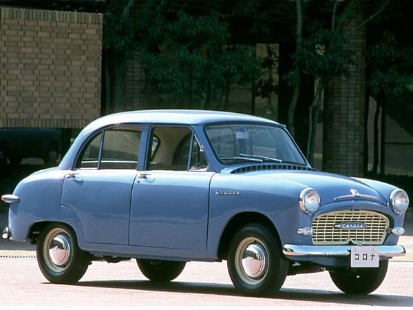 Toyota Corona 1957. Carrosserie, extérieur. Berline, 1 génération