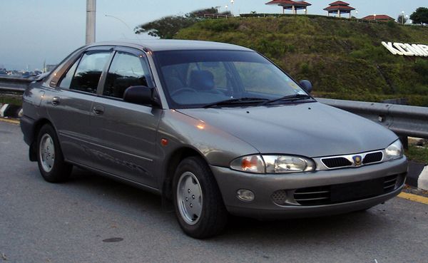 Proton Wira 1993. Bodywork, Exterior. Liftback, 1 generation