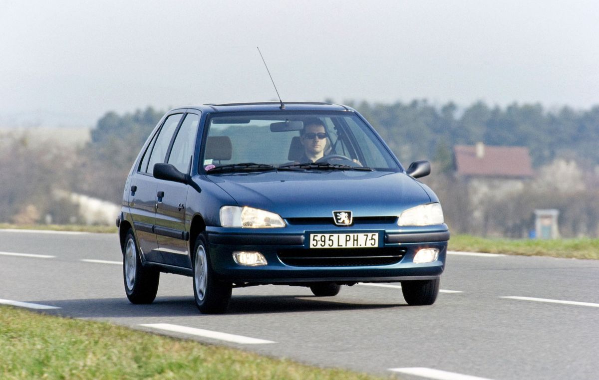 Peugeot 106 1996. Carrosserie, extérieur. Mini 5-portes, 1 génération, restyling